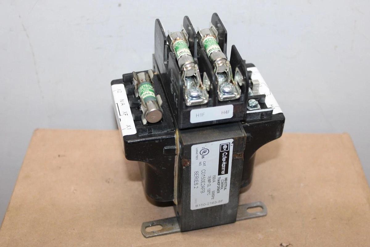 Used CUTLER HAMMER INDUSTRIAL CONTROL TRANSFORMER C0150E2AFB 150VA *WARRANTY*