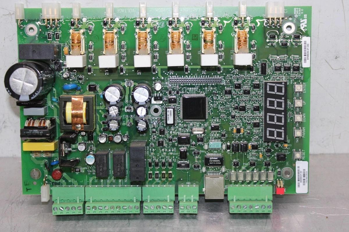 Used BENSHAW REDISTART STARTER CIRCUIT BOARD 300065-01-03 **WARRANTY**