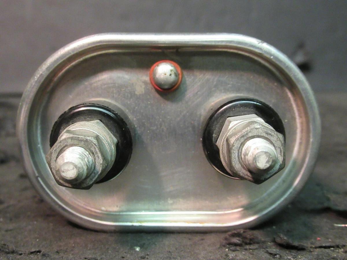 Used GE DIELEKTROL 10 uF CAPACITOR A26F6970 1000 VDC NO PCB 26F6970 GENERAL ELECTRIC