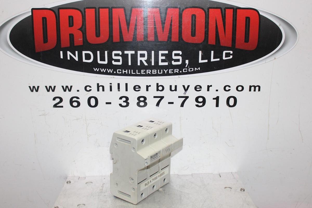 Used FERRAZ SHAWMUT FUSE HOLDER US3J3 36-POLE 600 VOLT 30 AMP *WARRANTY*