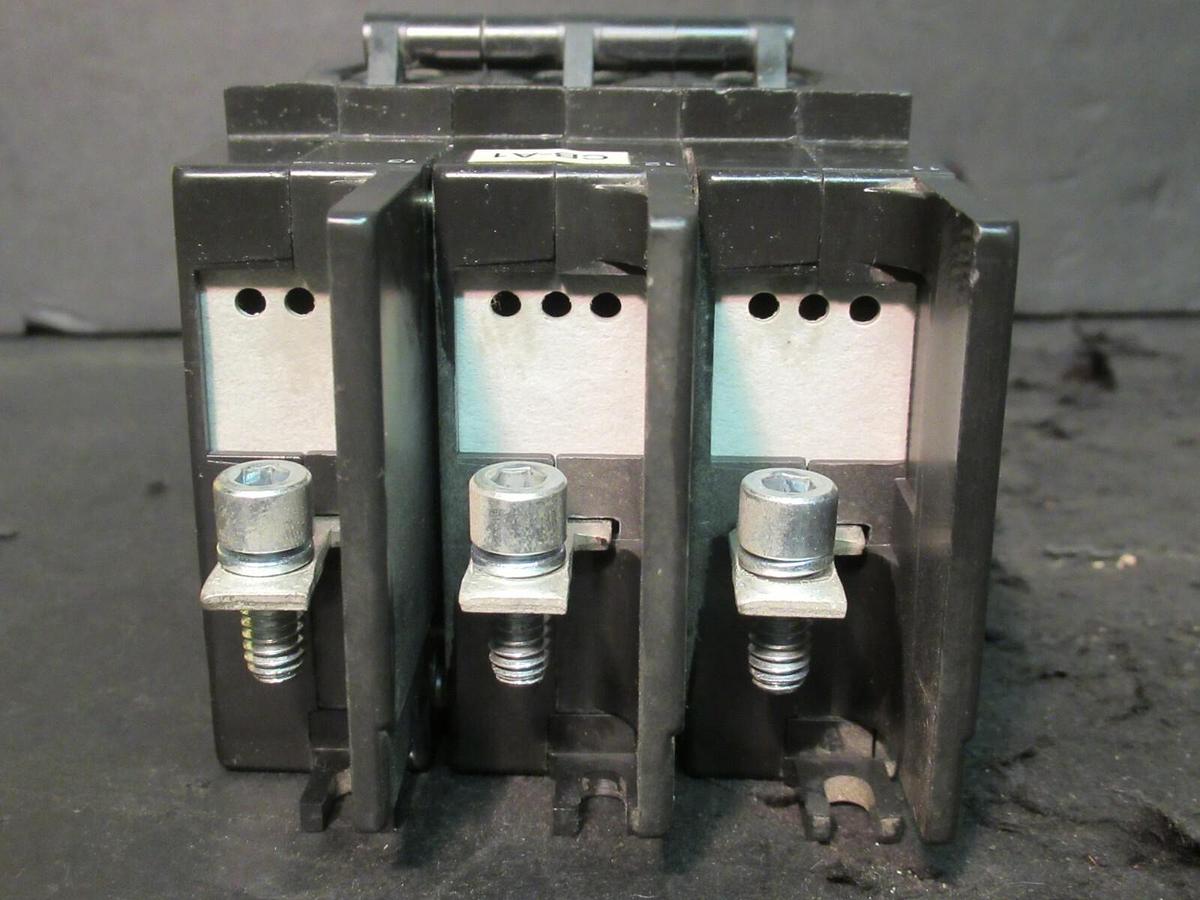 Used AIRPAX 3 POLE 38 AMP BREAKER 600 VAC 219-3-2600-449 44 TRIP AMPS HH83XB449-B