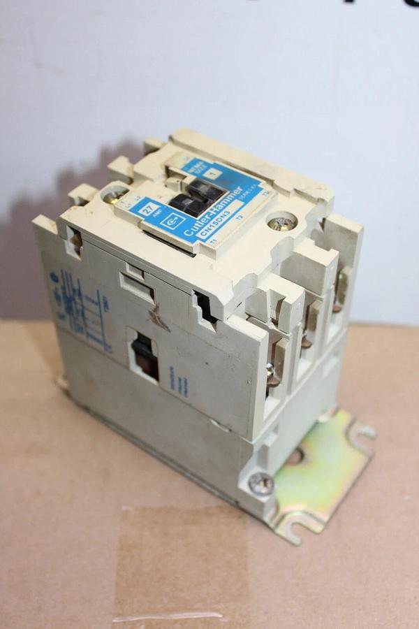 Used CUTLER-HAMMER CONTACTOR CN15DN3 SERIES B1 NEMA SIZE: 1 600V 27A 10HP *WARRANTY*
