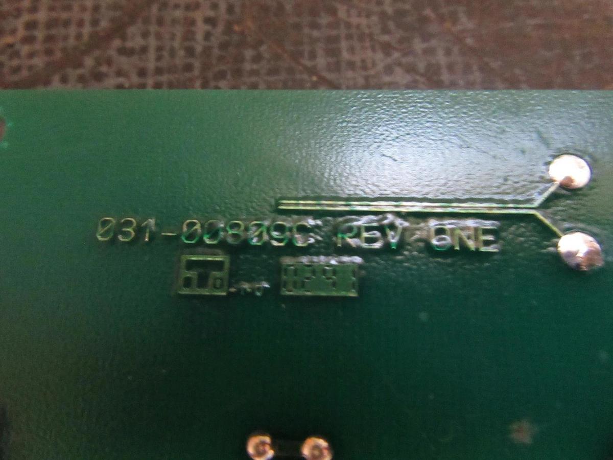 Used YORK CIRCUIT BOARD CARD SLOT 031-00809C000 REV B **WARRANTY INCLUDED**