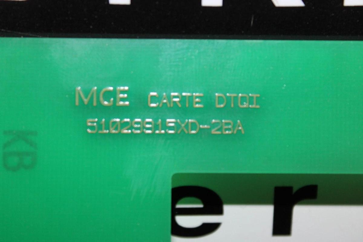 Used MGE UPS CARTE DTQI CIRCUIT BOARD 51029915XD-2BA 500H1714XCEVNT01 **WARRANTY**
