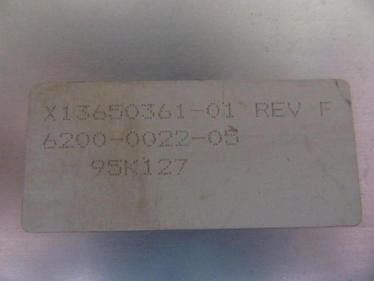 Used TRANE CHILLER CONTROL MODULE X13650361-01 REV. E W/ X13650361-01 REV. F