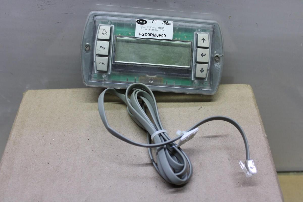 Used CAREL PCO GRAPHIC DISPLAY PGD0RM0F00 REV. 1.026 **WARRANTY INCLUDED**