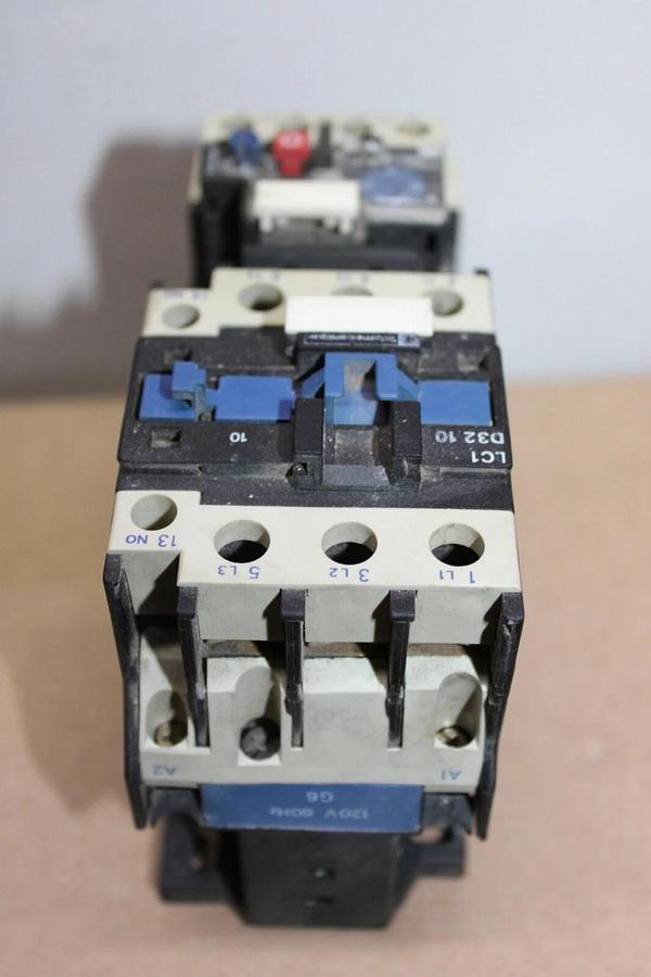 Used TELEMECANIQUE STARTER LC1-D25-10 600 VAC 50 AMP 30 HP 3-PHASE *WARRANTY*