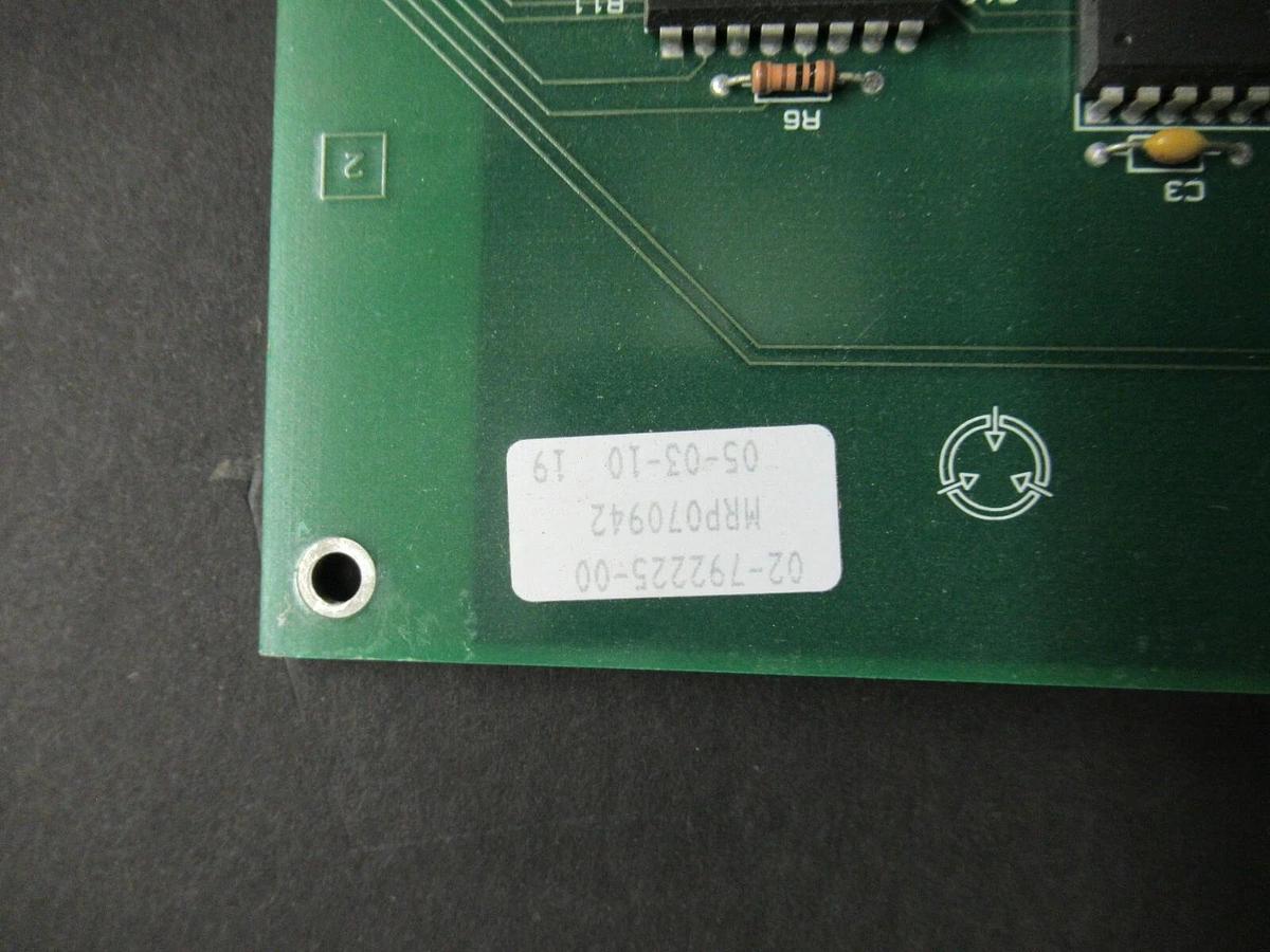 Used LIEBERT PROCESSOR BOARD 02-792225-00 REV. 3 P/L 6