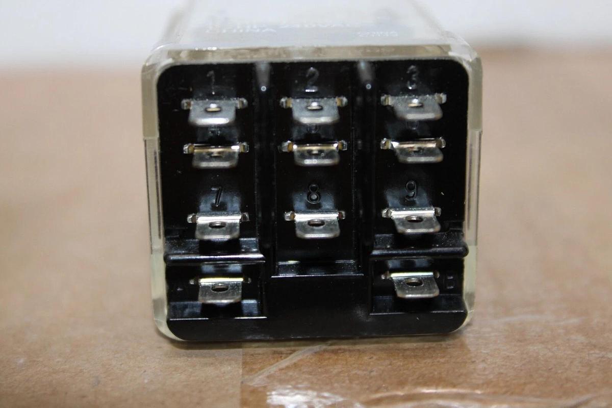 Used LOT OF 2 NTE ELECTRIC RELAY R10-14A10-120 240 VAC 10 AMP **WARRANTY**