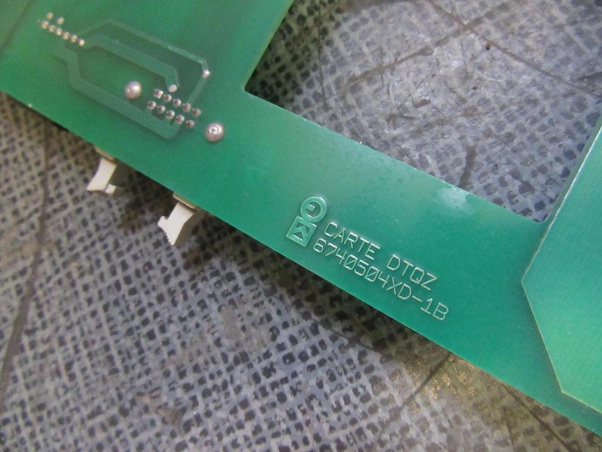 Used MGE UPS CARTE DTQZ CIRCUIT BOARD 6740505 6740504XD-2B 6740504XD-1B **WARRANTY**