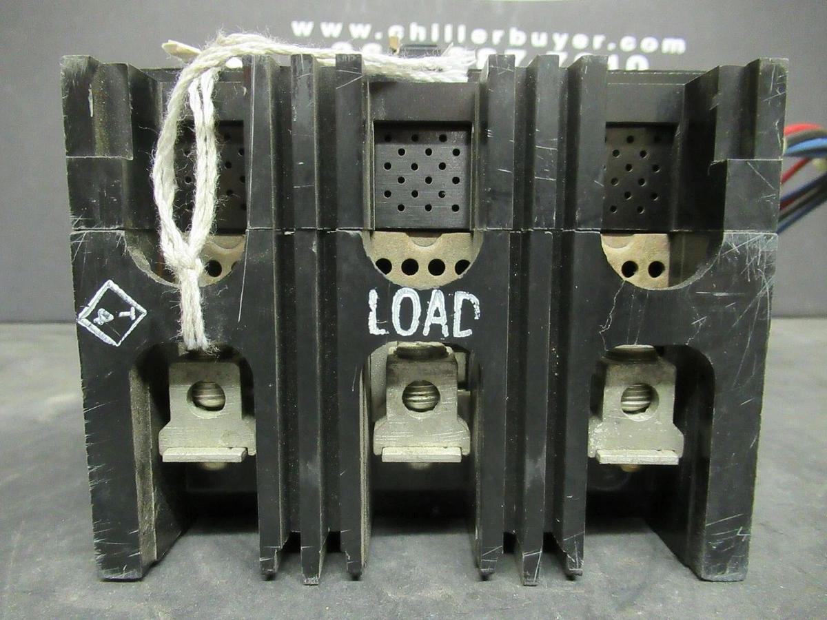 Used 15 AMP WESTINGHOUSE BREAKER MCP03150R 600 VAC 3 POLE W/ AUXILIARY SWITCH