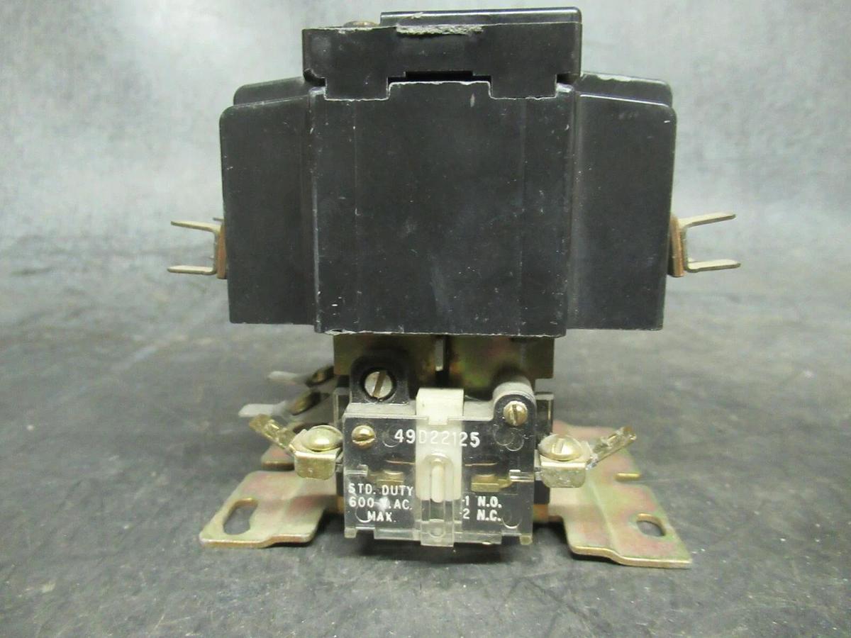 Used 50 AMP FURNAS CONTACTOR 42DE35AF154GC 600 VAC 3 POLE 63 AMP/RES **WARRANTY**