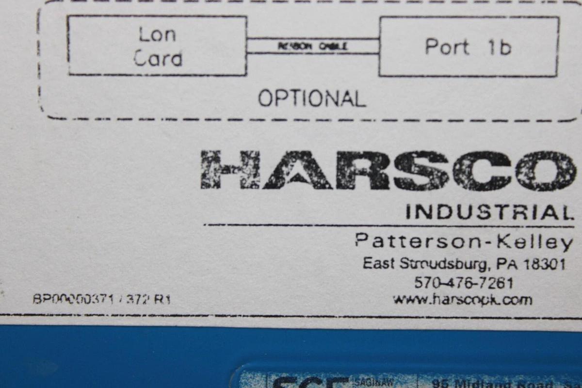 Used HARSCO XPC ENCLOSED ENERGY MANAGEMENT SYSTEM E143900 24 VAC 10 VA 0.42 AMP
