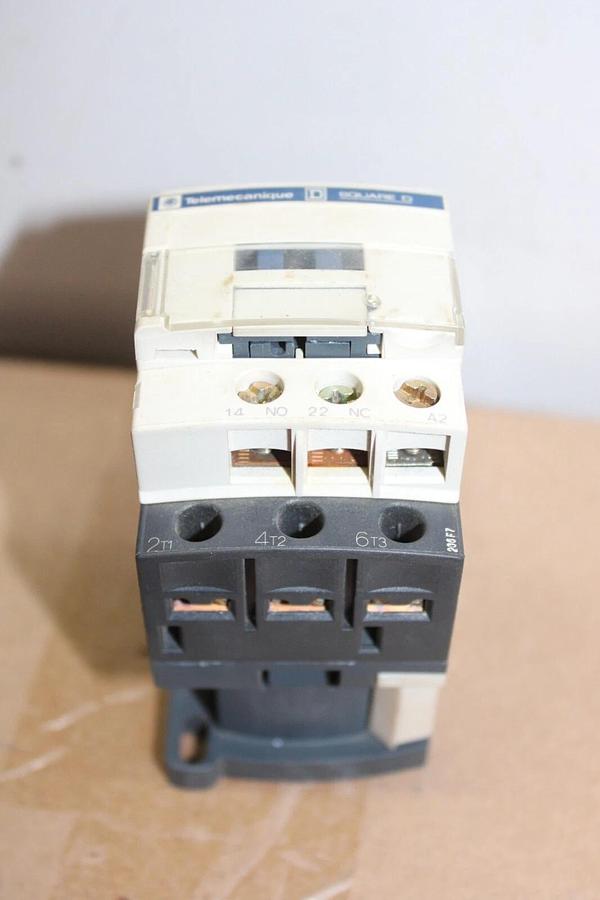 Used TELEMECANIQUE CONTACTOR LC1D09 600 VAC 25 AMP 7.5 HP **WARRANTY**