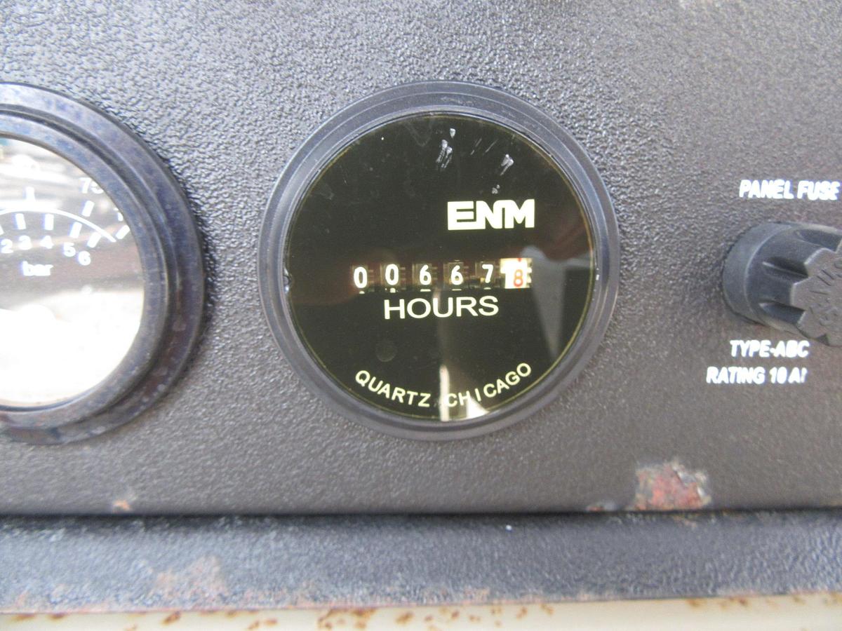 Used 30 KW NATURAL GAS PROPANE GENERATOR KATOLIGHT 120/240V RE-CONNECTABLE 667 HRS VIDEO WE SHIP