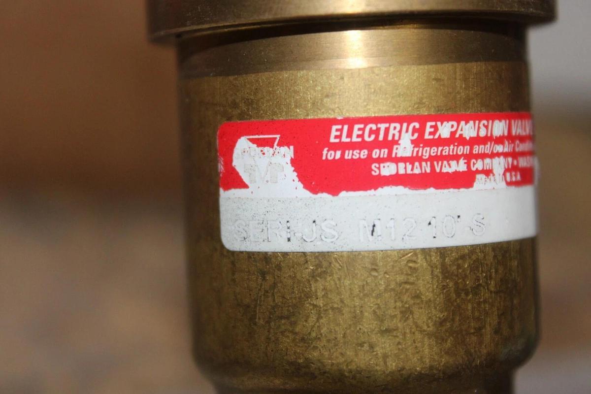 Used SPORLAN ELECTRIC EXPANSION VALVE SERI-JS M12 10'-S **WARRANTY INCLUDED**