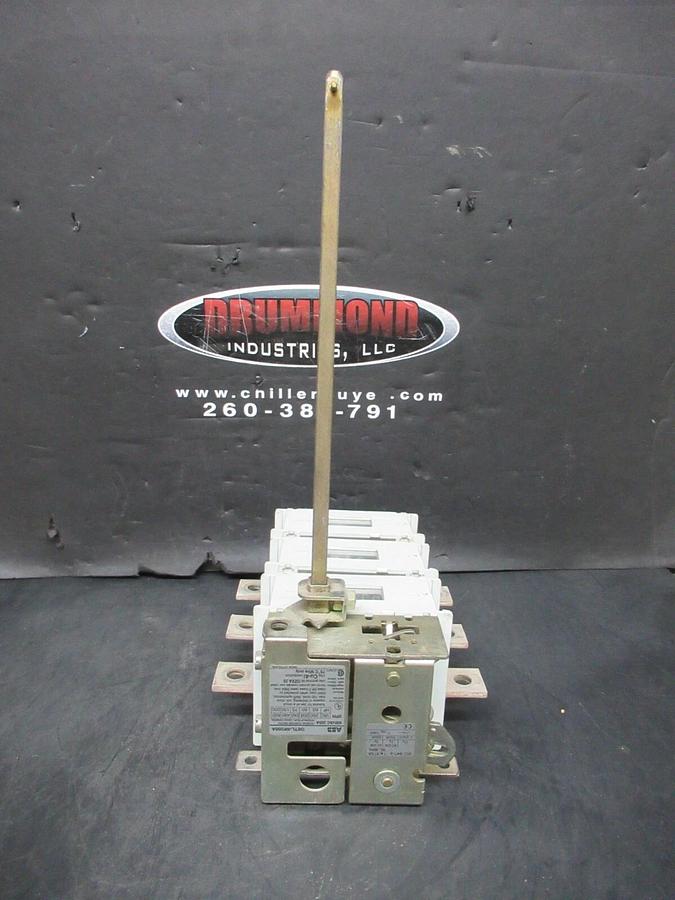 Used ABB SAFETY DISCONNECT SWITCH OETL-NF200A 600 VAC 200 HP 3-PHASE **WARRANTY**