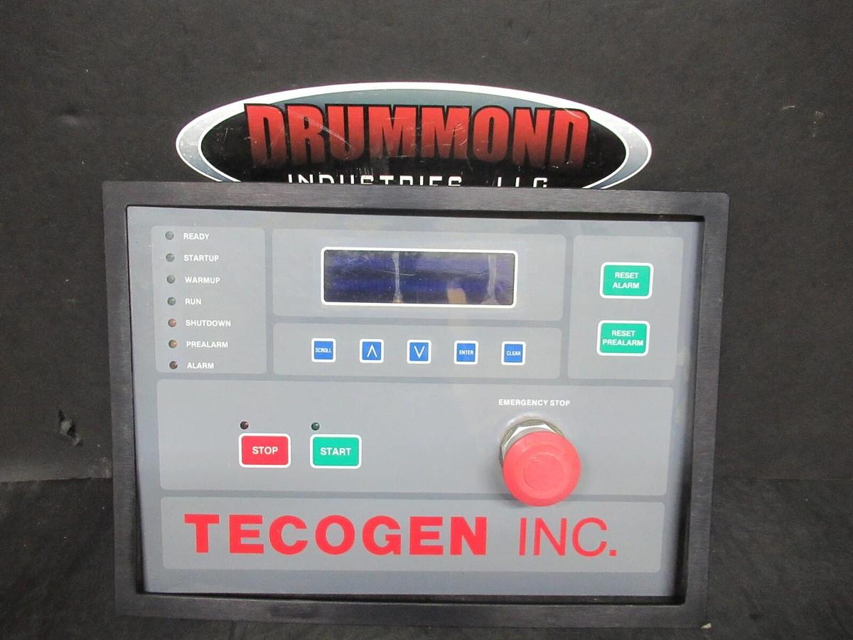 Used TECOGEN INC CHILLER MONITOR 05464-ASSY-31107-03-B 03601-85 31106-03 **WARRANTY**