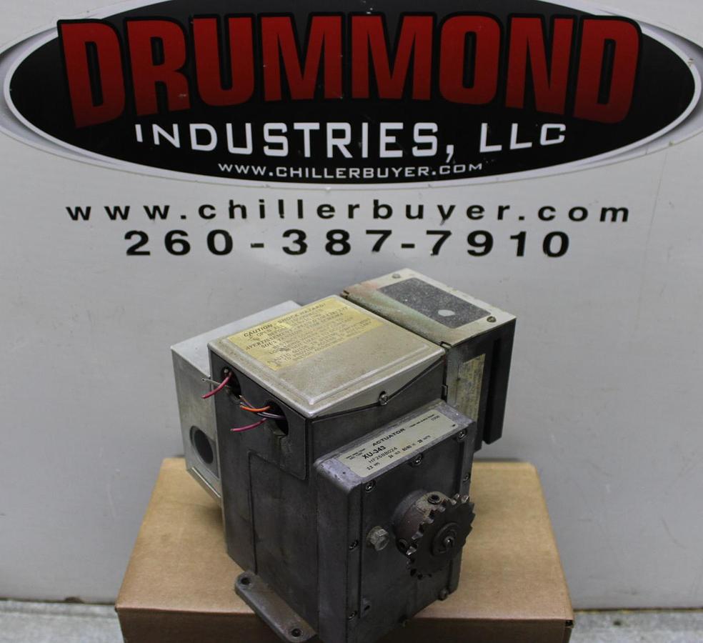 Used BARBER COLMAN ACTUATOR XU-343-HF26BB024 24V 2.2A 28W W/ CP-8391 DRIVE