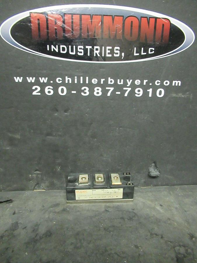 Used EUPEC POWERBLOCK TT142N16KOF POWER MODULE TT 142 N 16 KOF 15LD TRANSISTOR