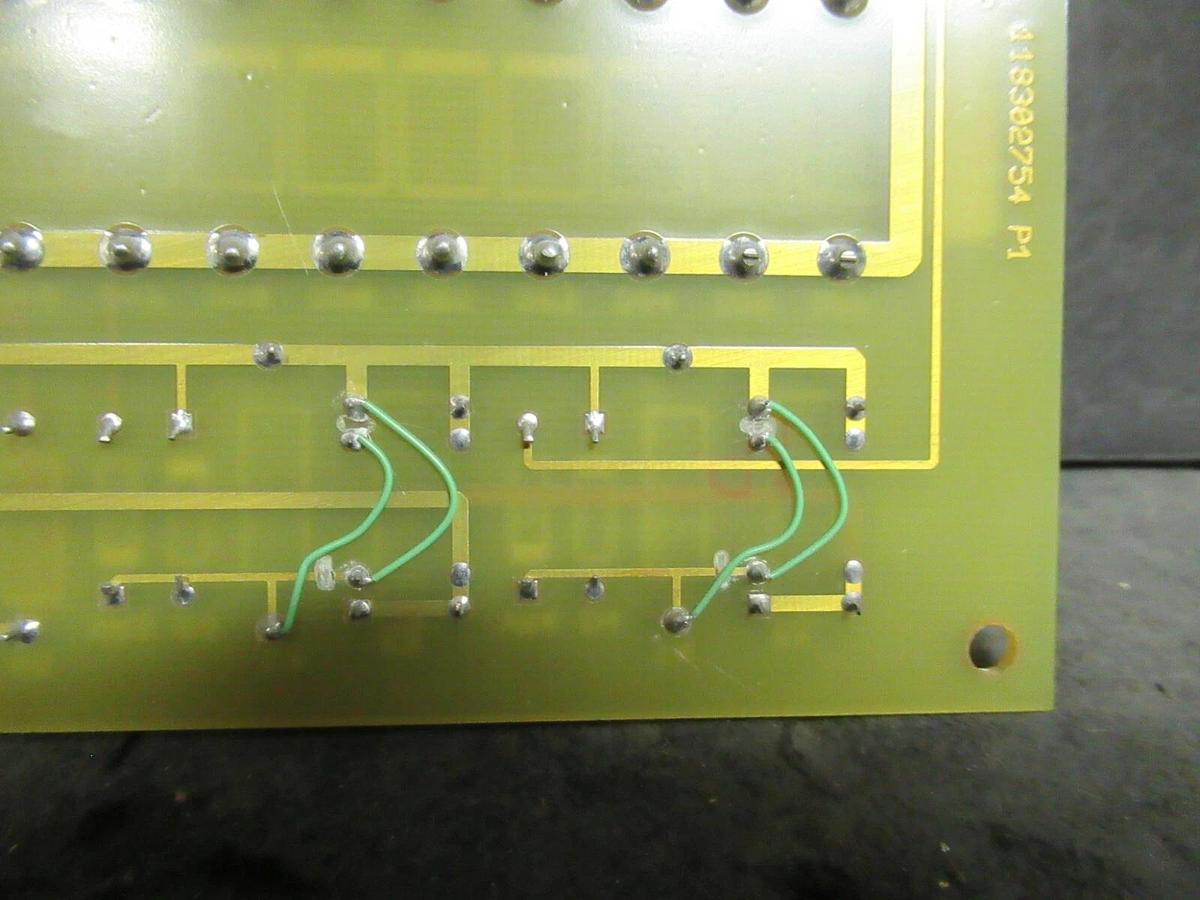 Used EXIDE 101072956 REV P3 POWER SUPPLY FAIL DETECTOR CIRCUIT BOARD 118302754 P1