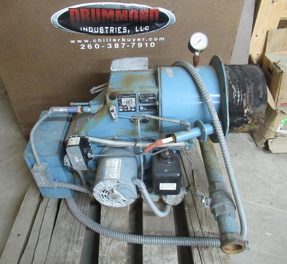 Used GORDON-PIATT NATURAL GAS BURNER TS10.9-G-20 2245 MBH 208 VOLT 6.2 AMP AN816046
