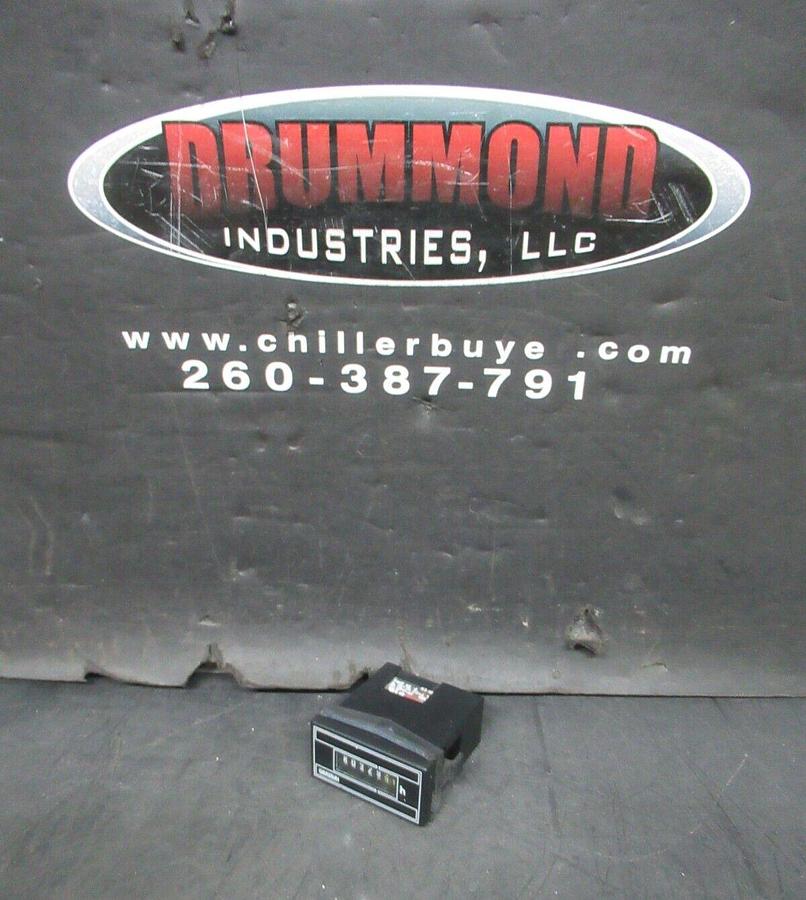 Used GRASSLIN ELAPSED TIME INDICATOR FWZ55-L 05.20.0044.1 110-127 VOLT 60 HZ