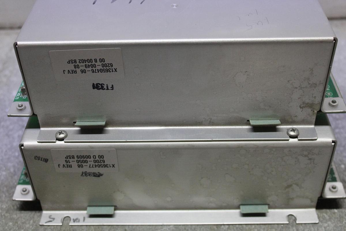Used STACKED TRANE CHILLER MODULES X13650477-08 REV. J W/ X13651064-04 REV. D