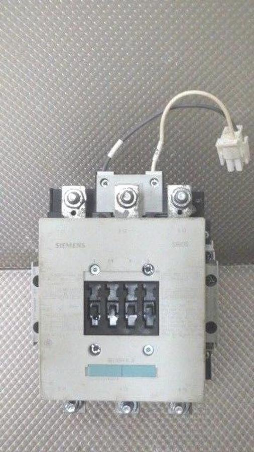 Used SIEMENS SIRIUS CONTACTOR 140 AMP 600 VAC WITH 127 V COIL MODEL 3RT1054-6