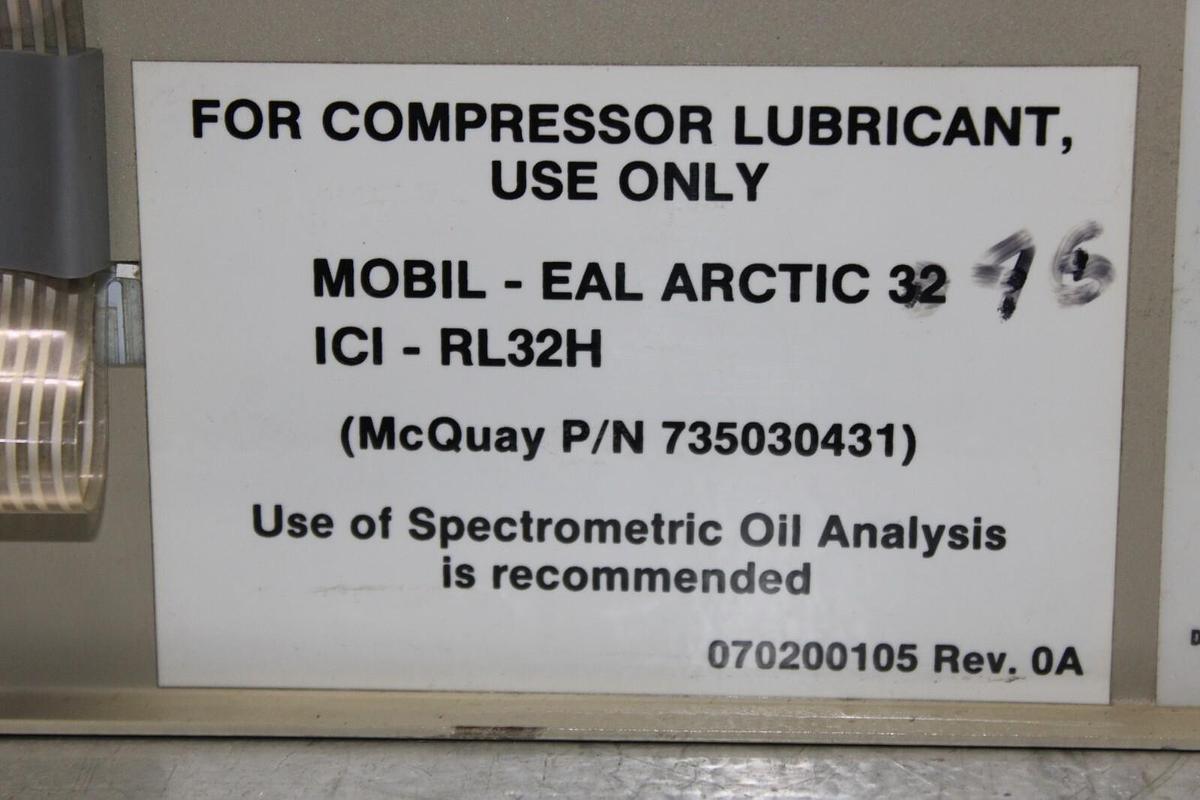 Used MCQUAY MICROTECH CONTROL PANEL 070200105 REV. 0A 735030431 **WARRANTY**