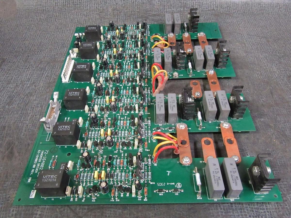 Used MGE UPS SYSTEMS INVERTER DRIVER ASSEMBLY MODEL: 72-164002-00 ; 62-164002-00