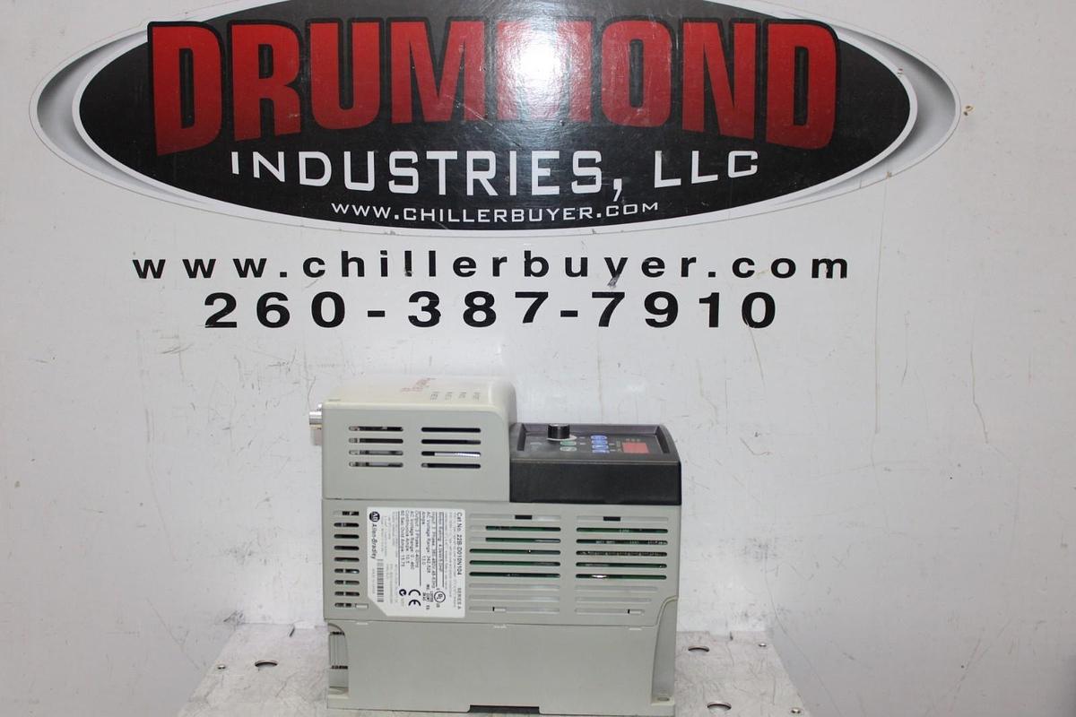 Used ALLEN-BRADLEY POWERFLEX 40 DRIVE 22B-D010N104 4 KW 5 HP 3-PHASE 480V 13 AMP