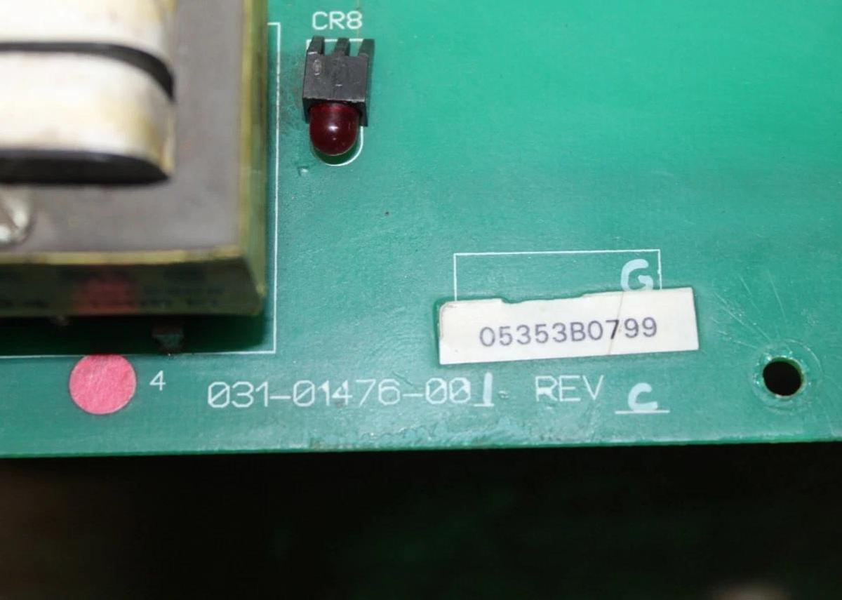 Used YORK VFD/VSD LOGIC CONTROL CIRCUIT BOARD 031-01476-001 REV. C **WARRANTY**