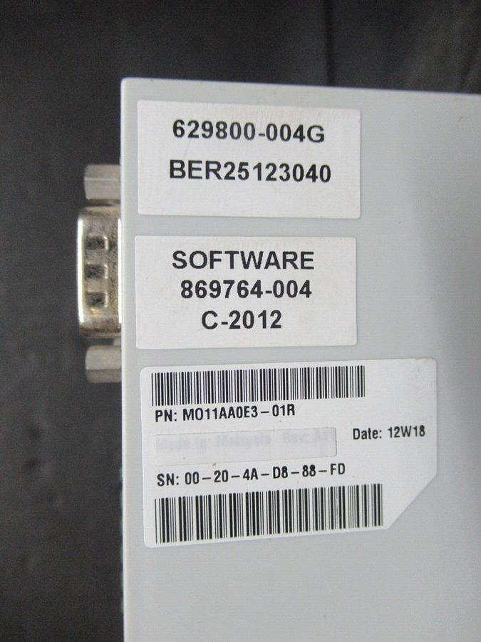 Used ASCO CONNECTIVITY MODULE 5150 10/100 MBPS SOFTWARE: 869764-004-C-2012 *WARRANTY*