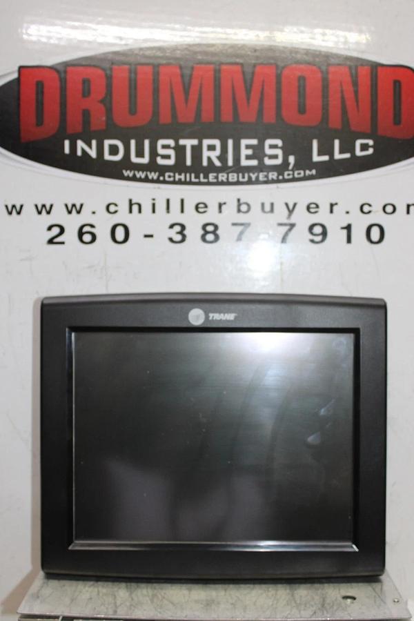 Used TRANE ADAPTIVIEW CHILLER DISPLAY TOUCH SCREEN X13760326050 REV. N 24 VDC