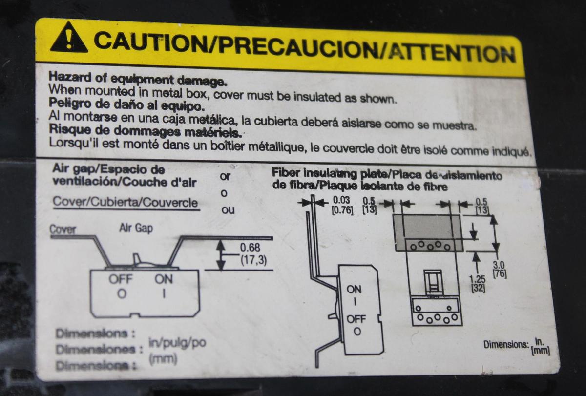 Used SQUARE D CIRCUIT BREAKER FAL34020 20 AMP 480 VAC 3-POLE **WARRANTY**