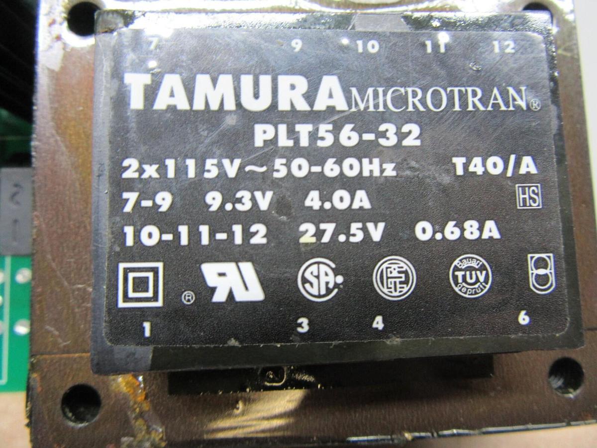 UNITED POWER CORP POWER SUPPLY CIRCUIT BOARD 0727066AT PCB-10002 W/ PLT56-32