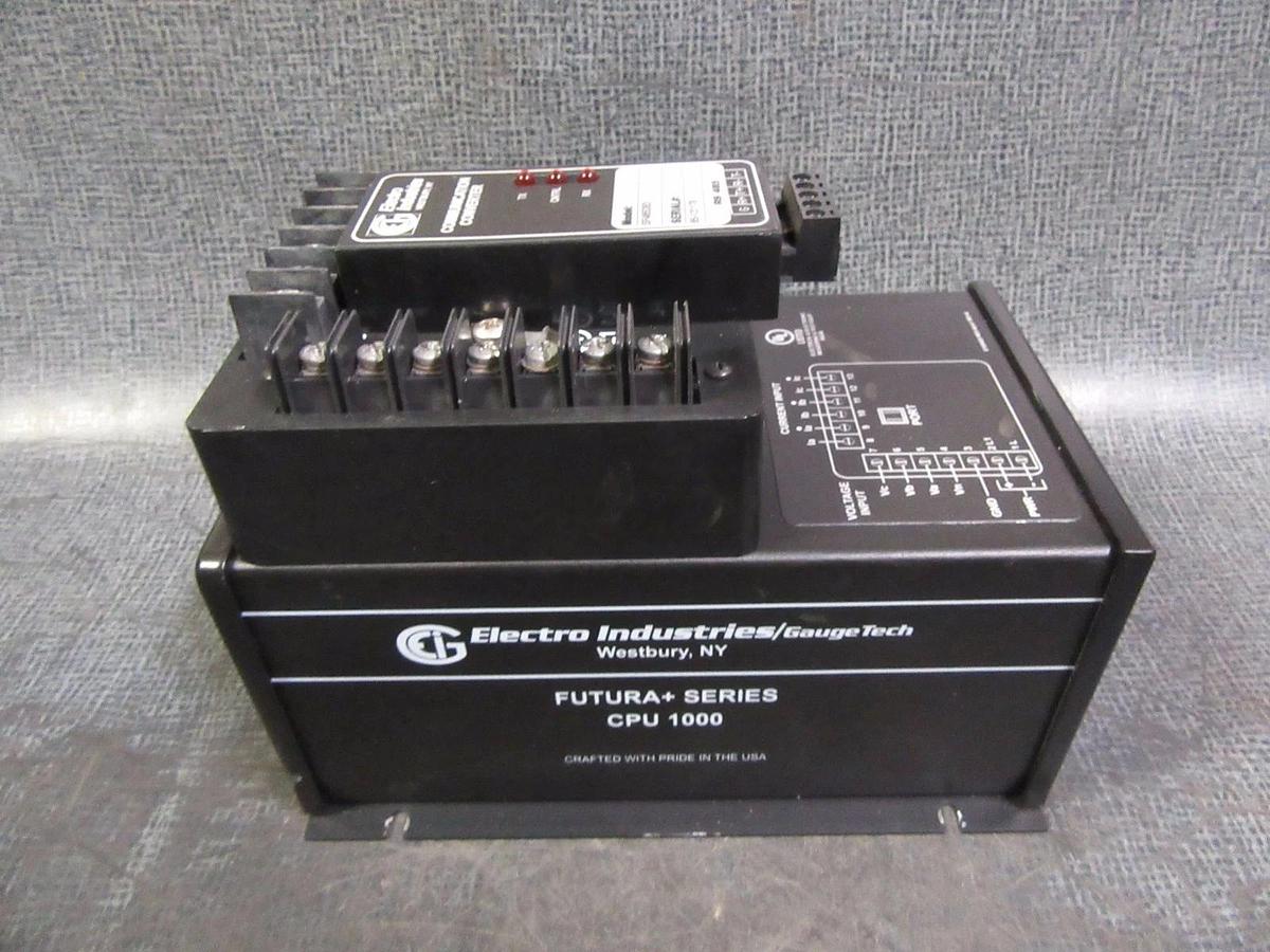 Used ELECTRO INDUSTRIES FUTURA + SERIES CPU1000 MULTIFUNCTION POWER 1200/5A