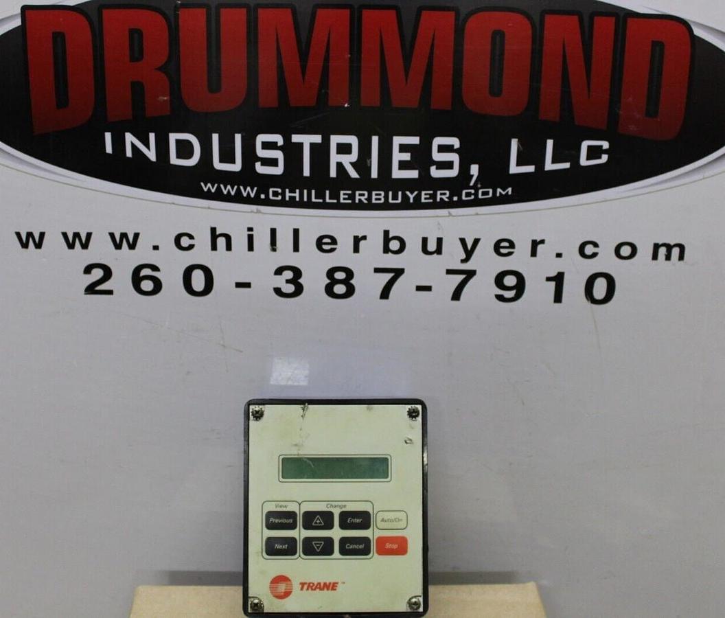 Used TRANE HMI CHILLER PURGE KEYPAD X13650465 6200-0052-04 6400-0854-03 REV. E