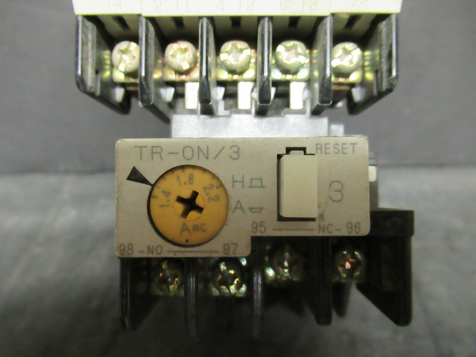 Used 13 AMP FUJI STARTER SC14AA  600 VAC 5 HP W/ TR13D OVERLOADS **WARRANTY**
