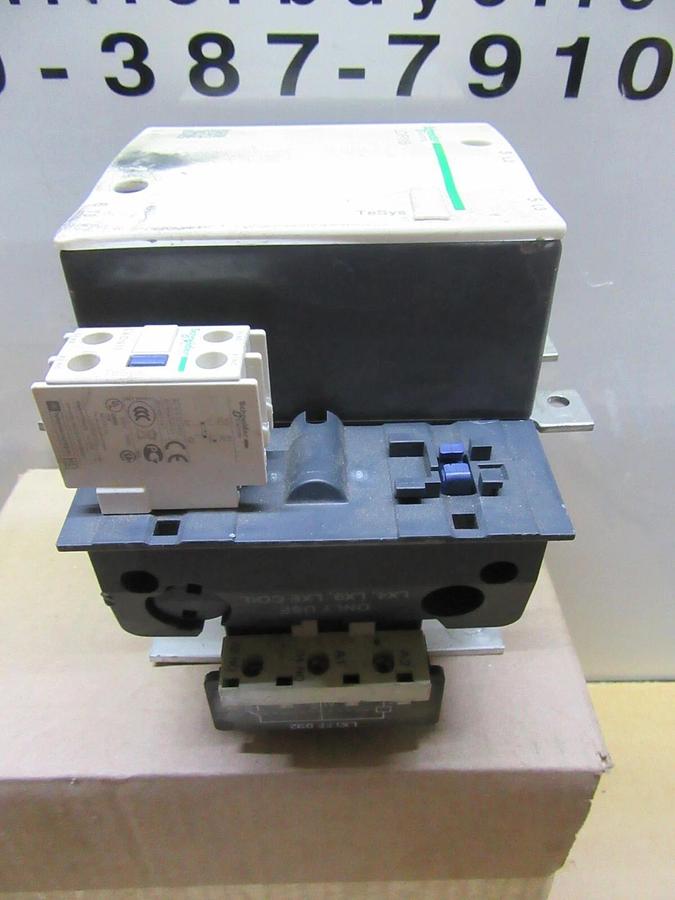 Used SCHNEIDER CONTACTOR LC1F115 175 AMP 600 VAC 3-PHASE 100 HP **WARRANTY**