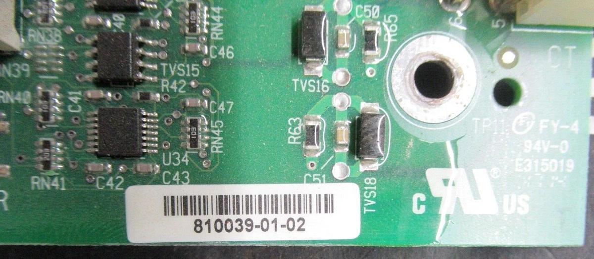 Used BENSHAW REDISTART VFD STARTER BOARD 300065-01-03 SOFTWARE: 810039-01-02