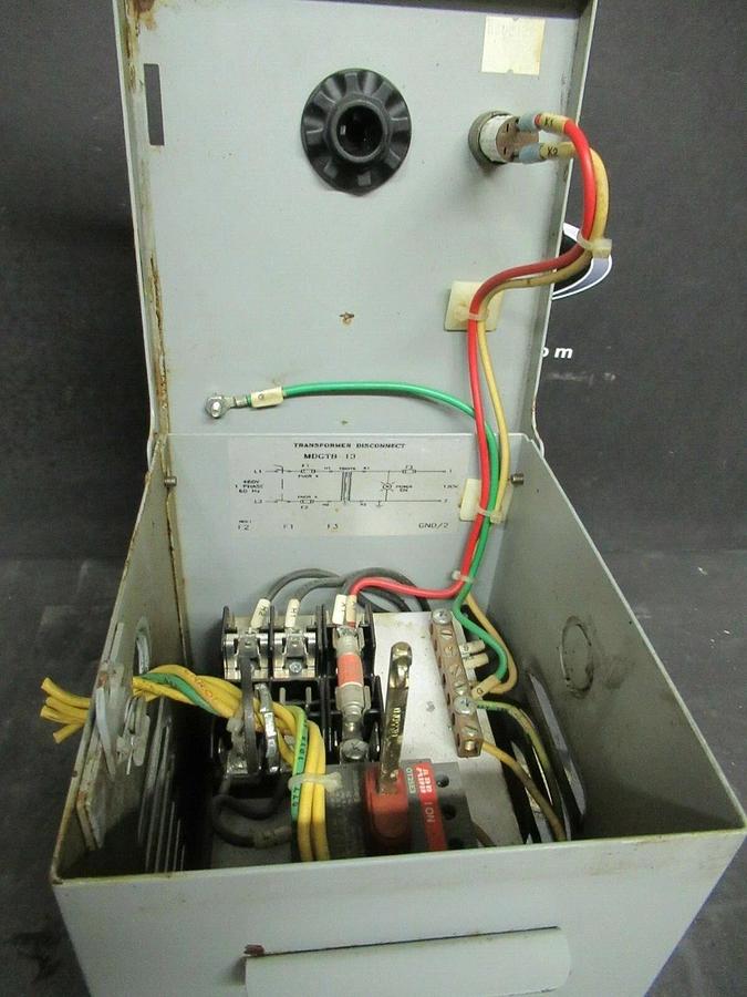 Used DAIKIN VOLTAGE TRANSFORMER MDGTB-13 480 VOLT SINGLE PHASE **WARRANTY**
