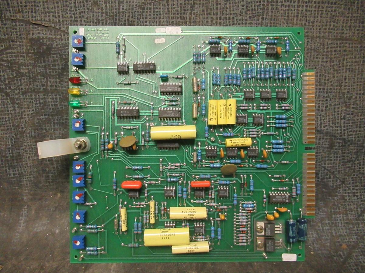 Used EXIDE INV ACVI CONT CIRCUIT BOARD 118302389 REV B 101072377 REV B A13A12 MK2-U