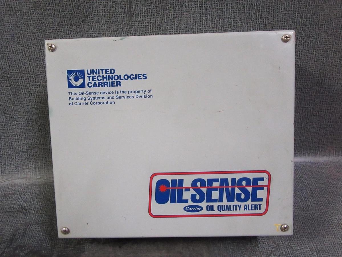 Used CARRIER OIL-SENSE QUALITY MONITORING SENSOR 32GA400504 115V 1 PHASE