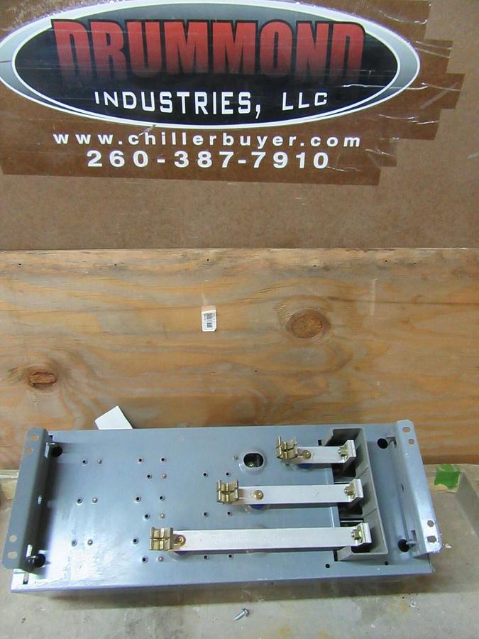 Used SQUARE D QMB BRANCH SAFETY SWITCH QMB-364W 200 AMP 3-POLE 600 VAC 150 HP