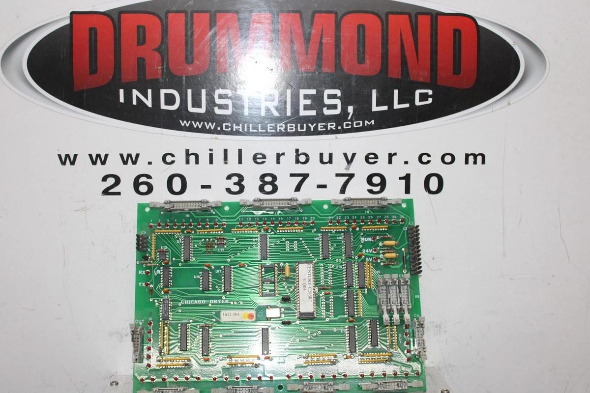 Used CHICAGO DRYER CONTROL CIRCUIT BOARD 1612-503 **WARRANTY INCLUDED**