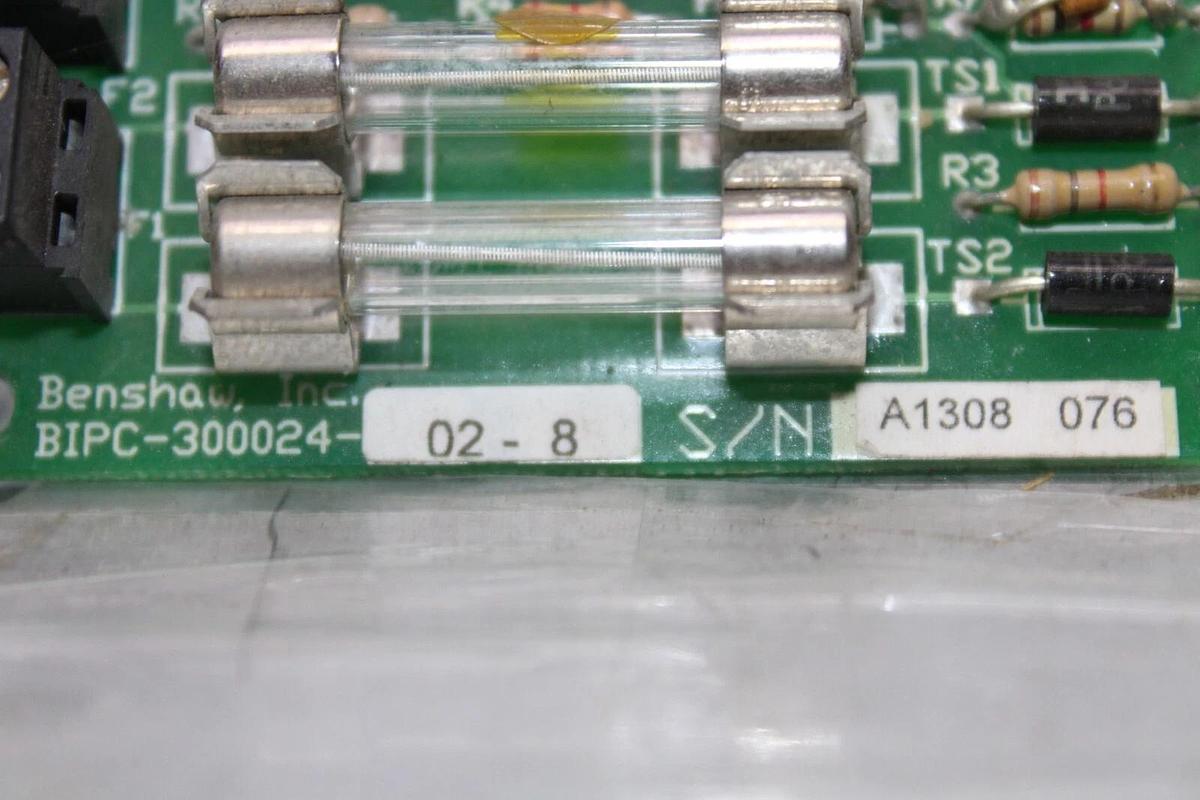Used BENSHAW CIRCUIT BOARD BIPC-300024-02-8 **WARRANTY INCLUDED**