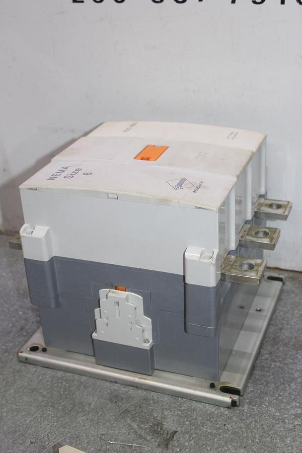 Used BENSHAW CONTACTOR RSC-65 80 AMP 600 VAC 40 HP 3-POLE COIL: 120V
