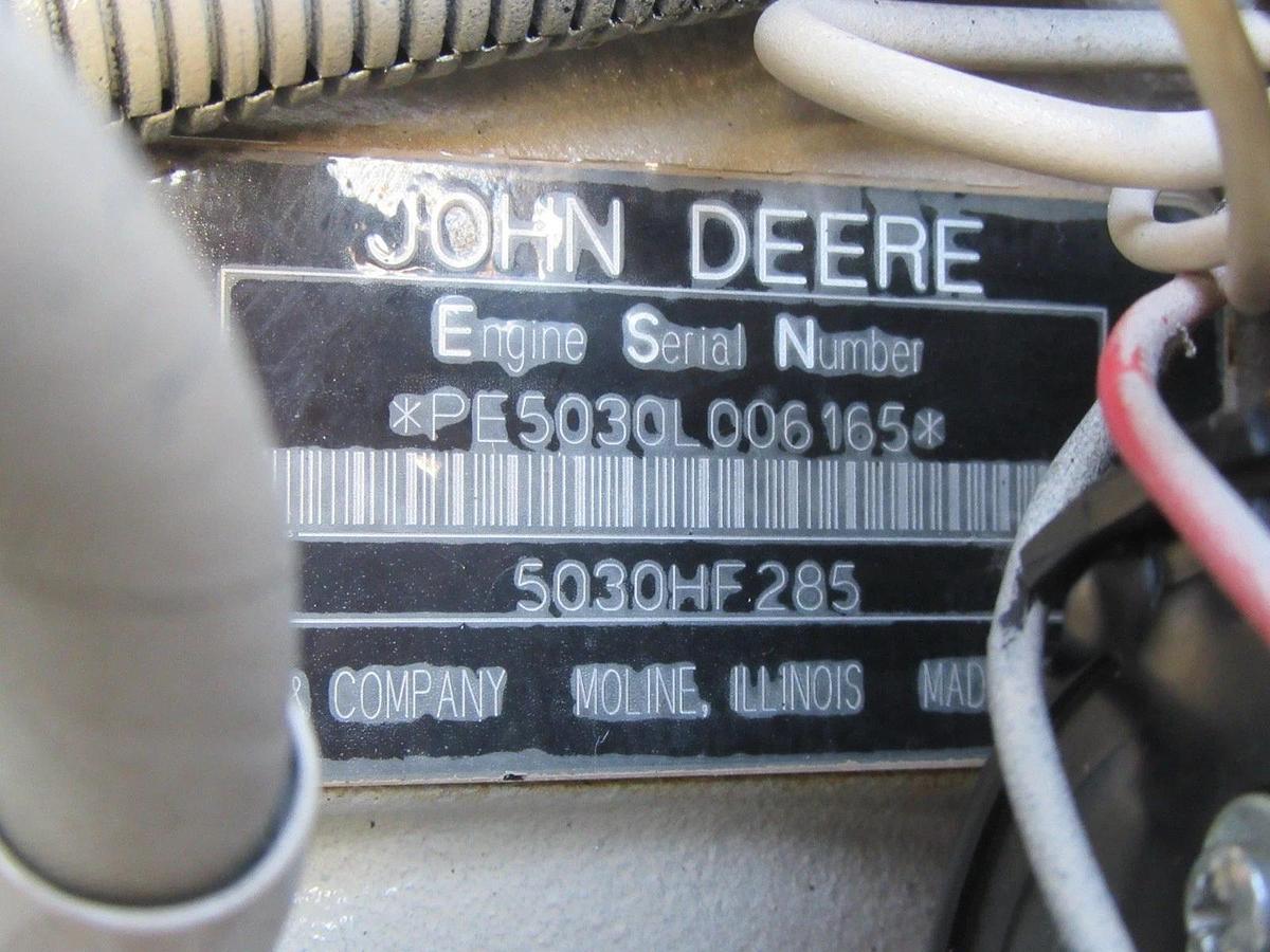 Used 60 KW DIESEL GENERATOR KATOLIGHT 120/240V RE-CONNECTABLE SOUND ENCLOSED 854 HRS